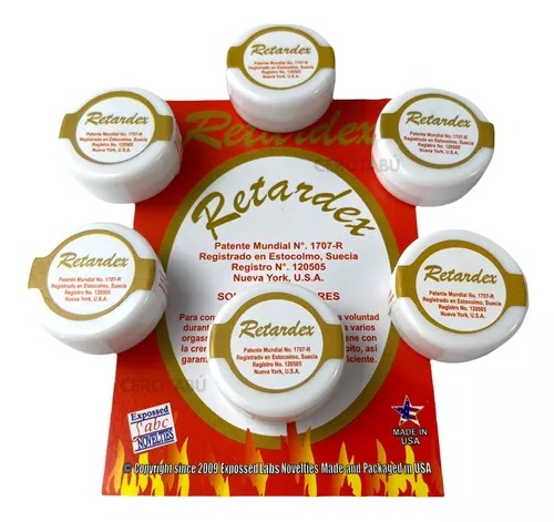 RETARDEX ROJO  EN CREMA 