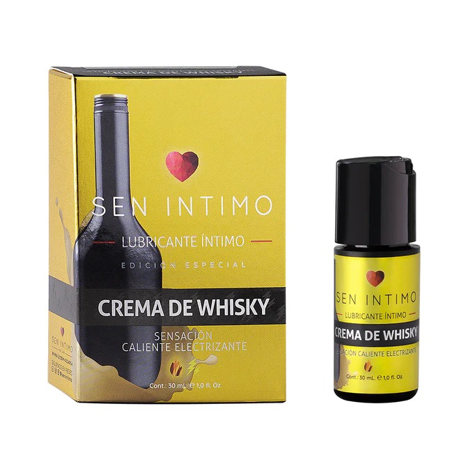 LUBRICANTE CALIENTE ELECTRIZANTE 30 ML CREMA DE WHISKY SEN INTIMO