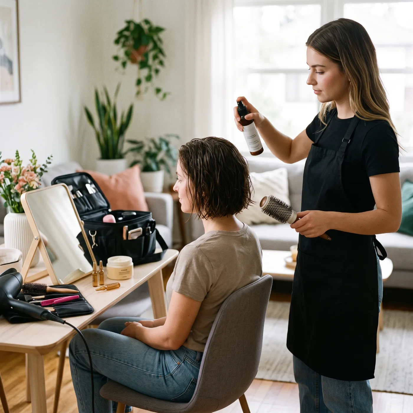 Blower Cabello Corto + Hidratacion