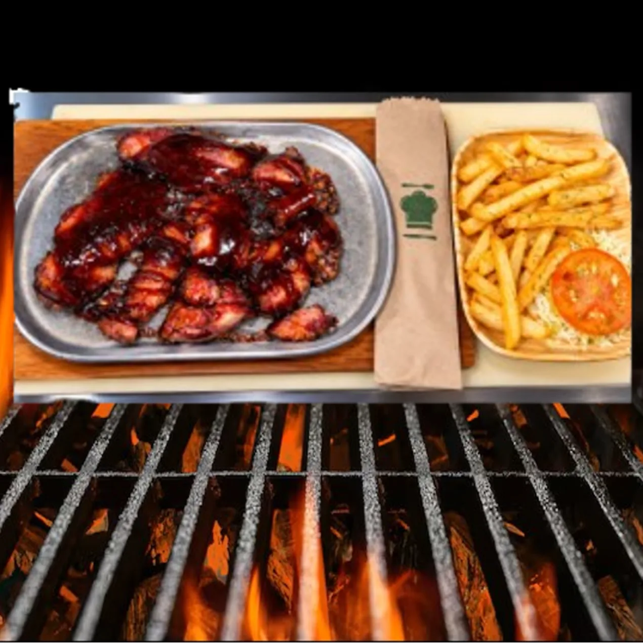 Costillas Salsa BBQ 350Gr