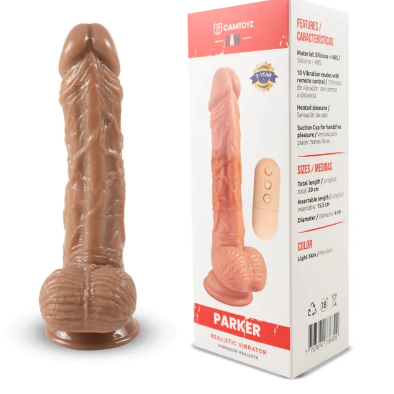 Vibrador realista Parker 20 cm