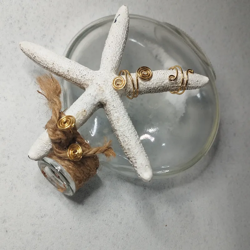 TRIO DE ANILOS EN ESPIRAL