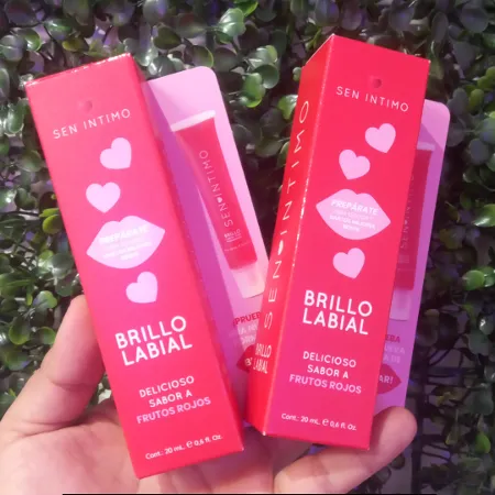 BRILLO LABIAL CON FEROMONAS SEN x 20 ML CEREZA