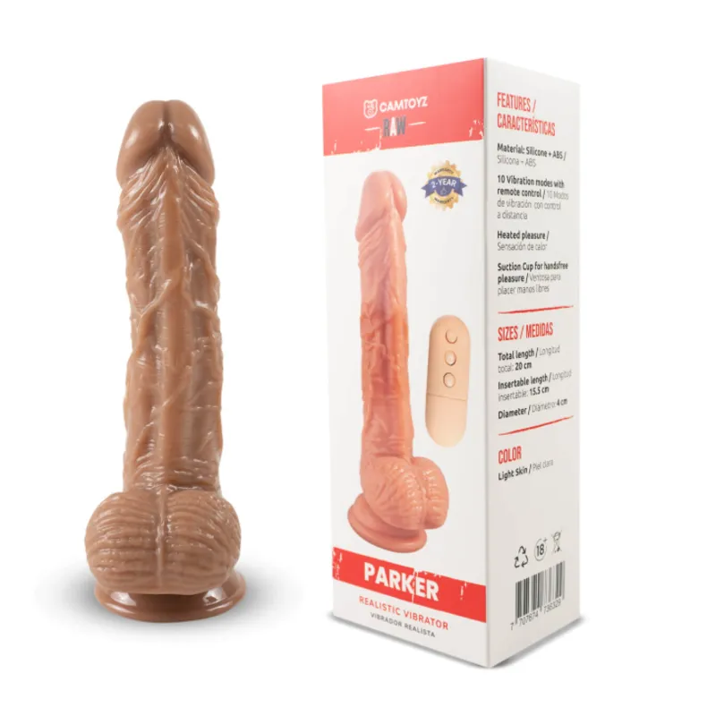 Vibrador realista Parker 20 cm