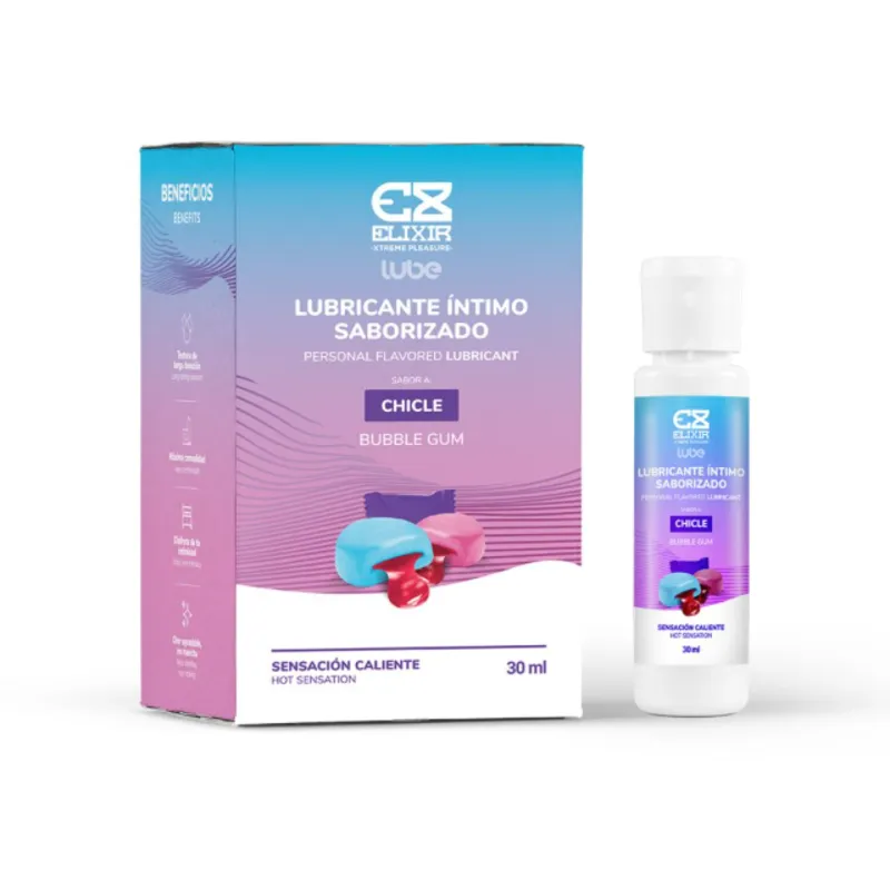 Lubricante Saborizado Chicle Elixir
