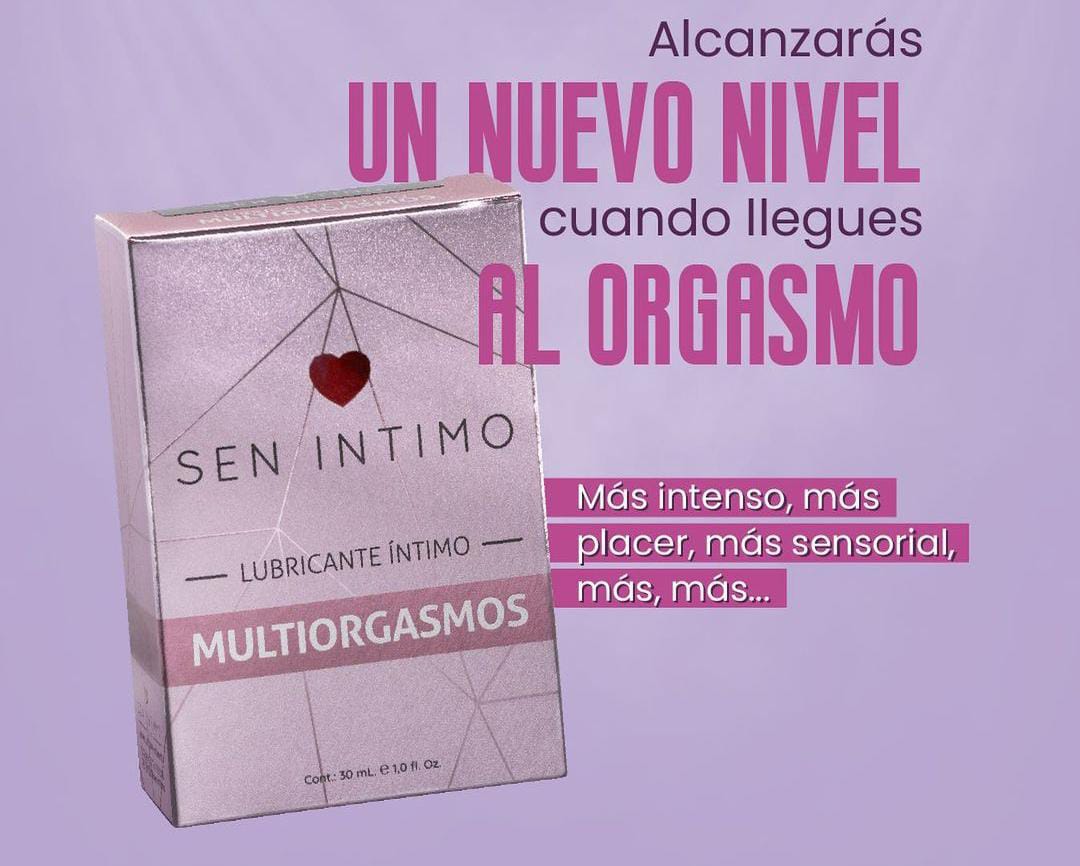 Lubricante Intimo Multiorgasmos 30 Ml Sen Intimo